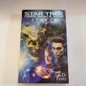 Star Trek Series: Deep Space Nine: Avatar by S. D. Perry 2001 Paperback Book